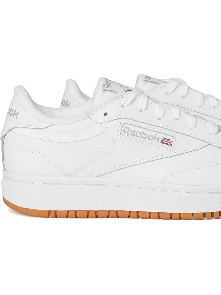 White Reebok Women's Club C Double