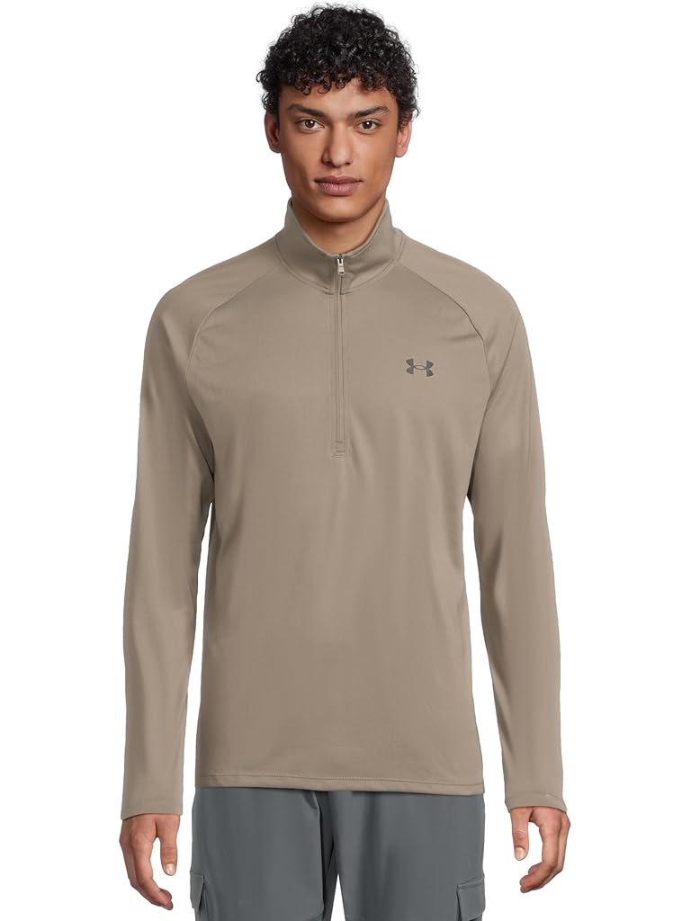 Brown Under Armour UA Tech 1/2 Zip