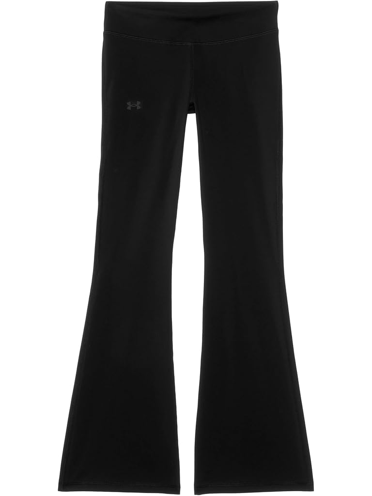 Black Under Armour Motion Flare Pants (Big Kids)