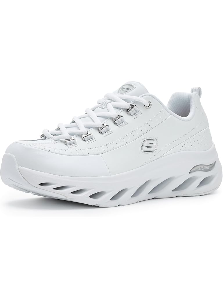 White SKECHERS Skechers Arch Fit Glide-Step