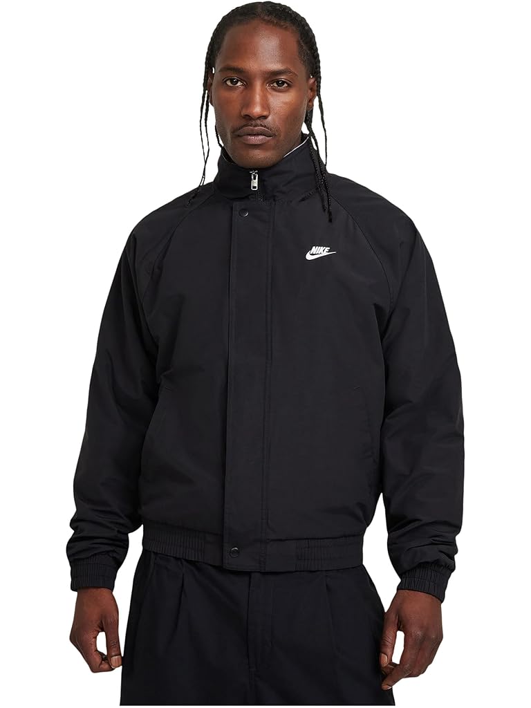 Gray Nike Club Futura Jacket