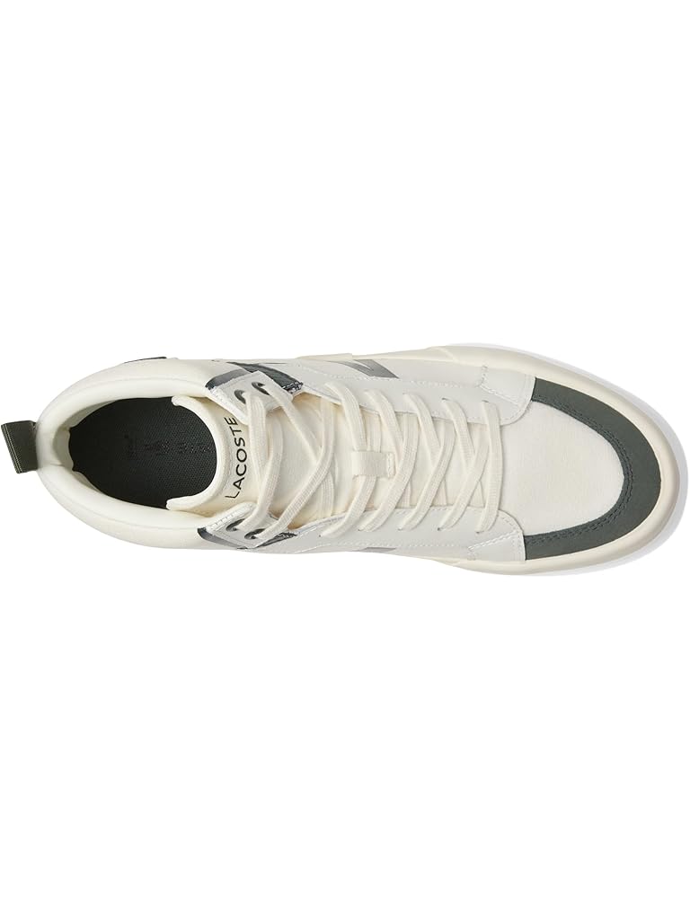Beige Lacoste L004 Mid Sneakers
