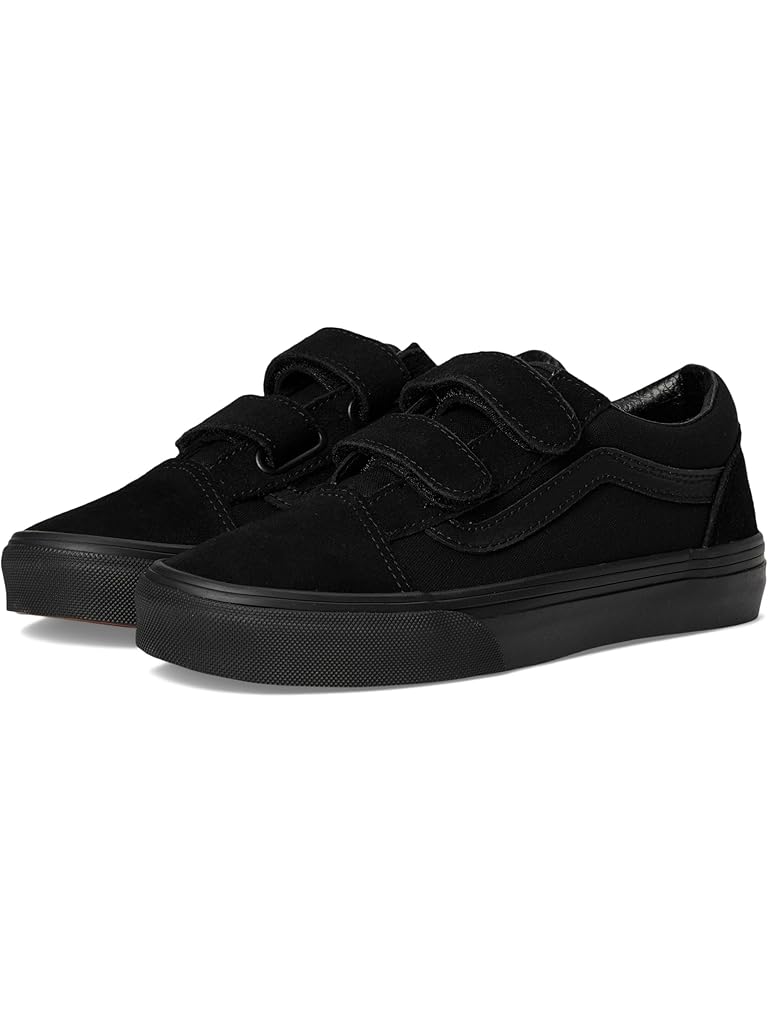Black Vans Old Skool V (Little Kid/Big Kid)