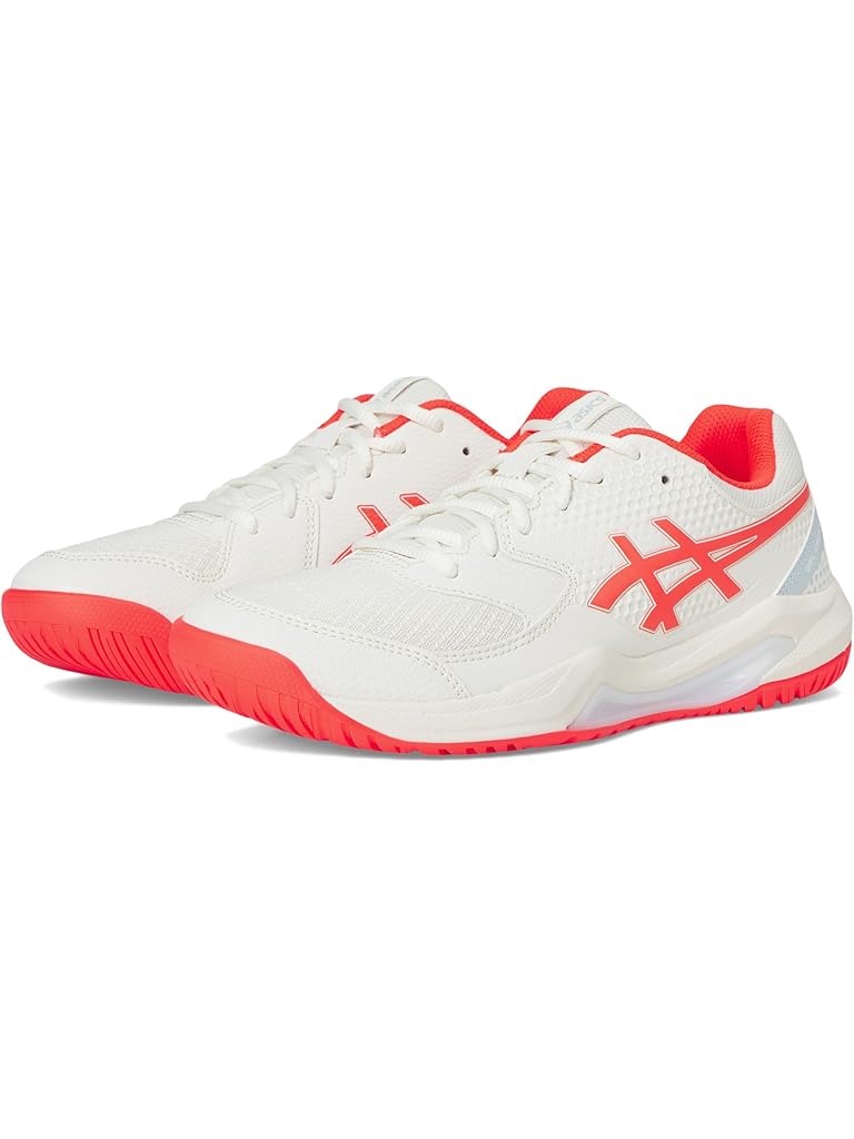 White ASICS Women's GEL-Dedicate 8 Pickleball