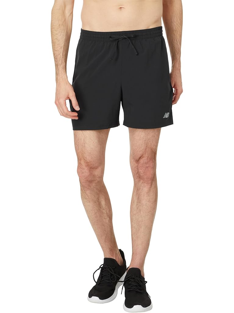 Black New Balance Sport Essentials Short 5"
