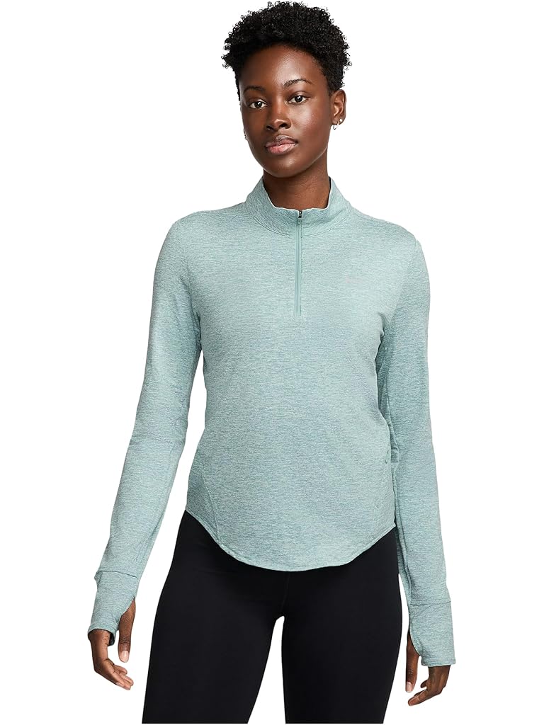 Blue Nike Swift Dri-FIT Ultraviolet 1/4-Zip Running Top