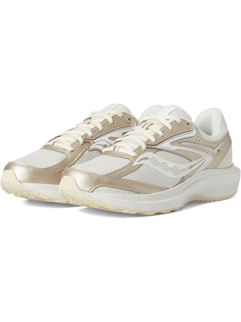 White Saucony Women's Cohesion 17