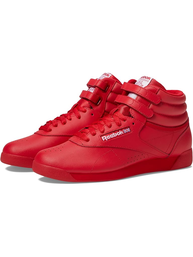 Red Reebok Women's Freestyle Hi High Top