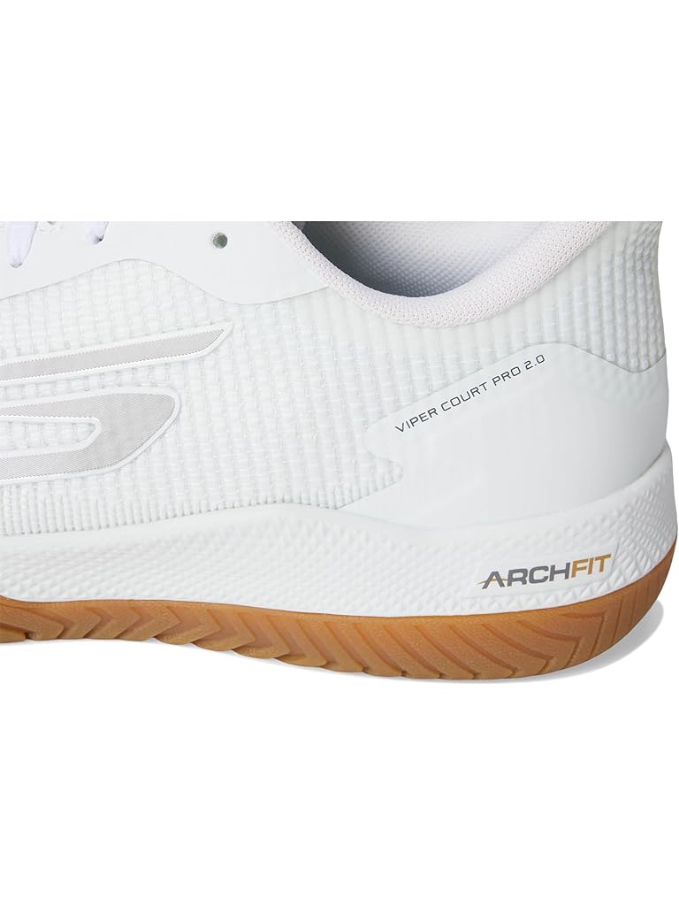 White SKECHERS Pickleball Viper Court Pro 2.0 Sneaker