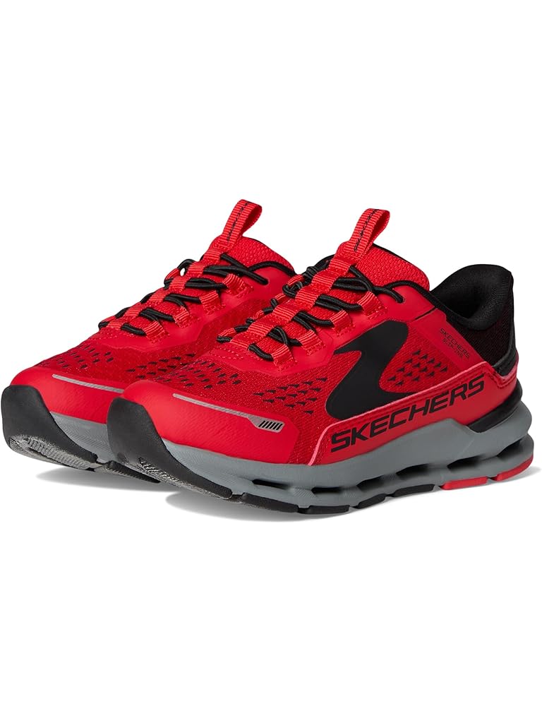 Red SKECHERS Hands Free Slip-Ins, Glide-Step + Vista Lane 404203L (Little Kid/Big Kid)