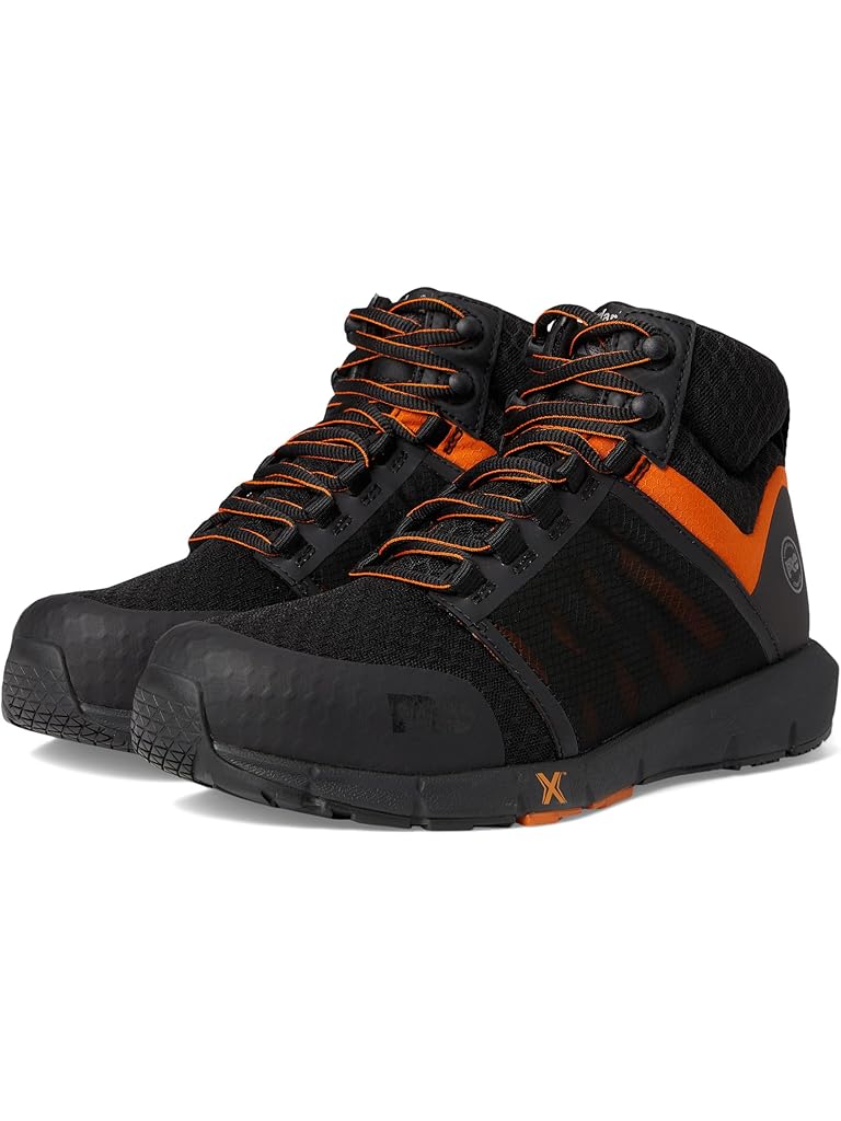 Black Timberland PRO Radius Mid Composite Safety Toe