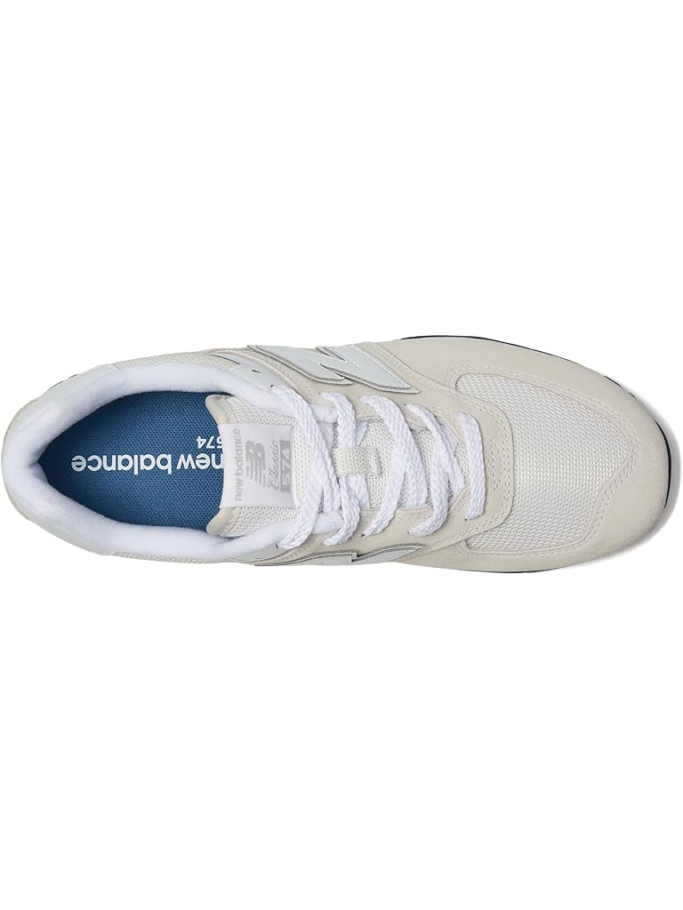 Beige New Balance 574 (Big Kid)