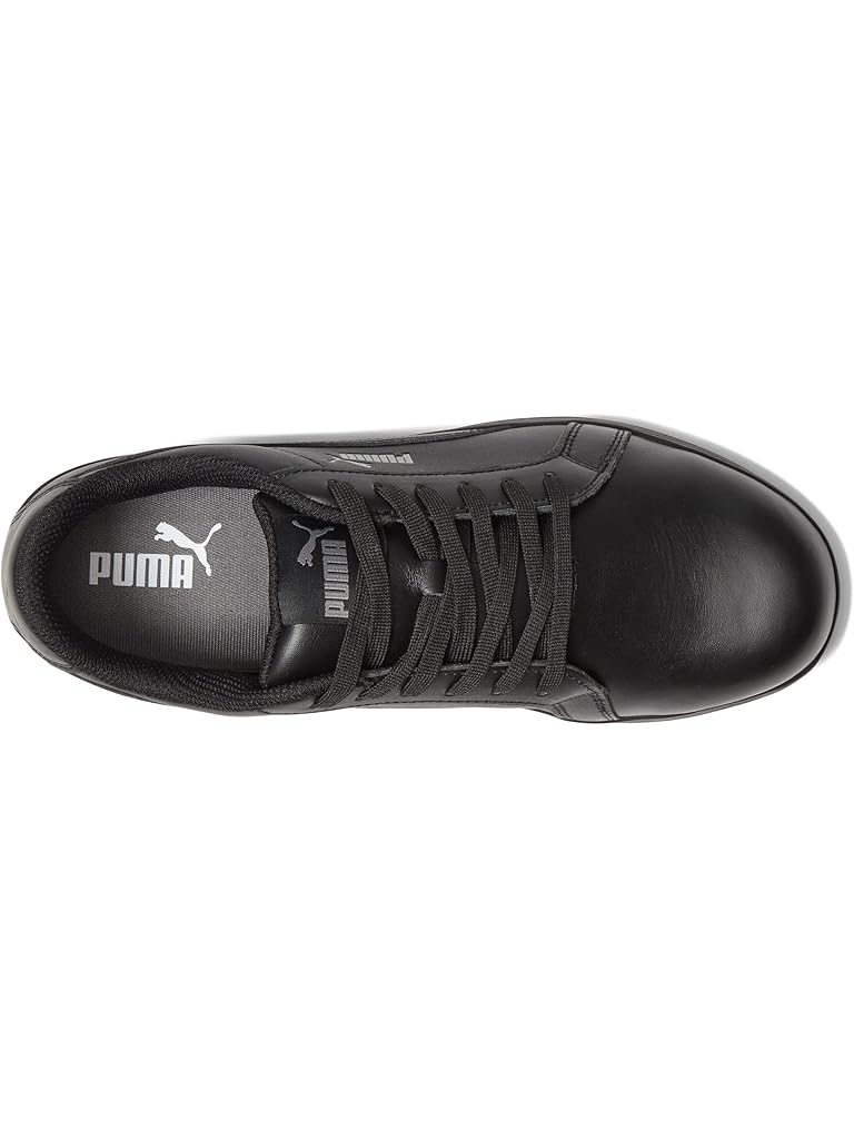 Black PUMA Iconic Leather Low ASTM SD